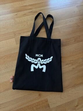 MCM Black Tote Canvas